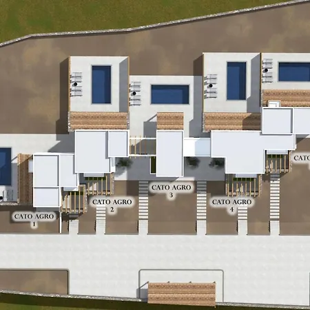 Cato Agro 1, Seafront With Private Pool *