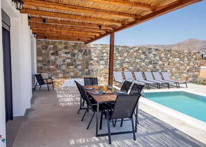 Cato Agro 1, Seafront With Private Pool Villa Afiartis