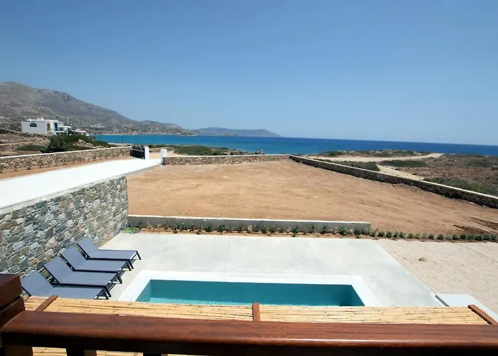 Cato Agro 1, Seafront With Private Pool Afiartis